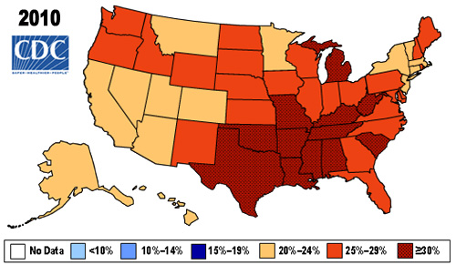 Ehstoday Com Sites Ehstoday com Files Uploads 2012 06 Cdc 2010 Obesity Map