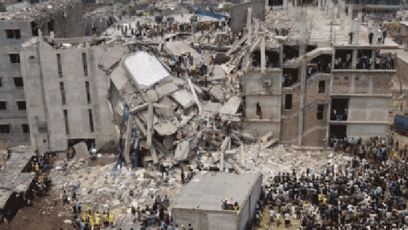 More than 1,100 workers died in the collapse of the Rana Plaza building in April 2013.