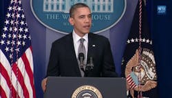 On Dec 14 President Obama made a statement about the Sandy Hook Elementary School shooting in Newtown Conn saying quotAs a country we have been through this too many timesquot On Dec 14 President Obama made a statement about the Sandy Hook Elementary School shooting in Newtown Conn saying quotAs a country we have been through this too many timesquot