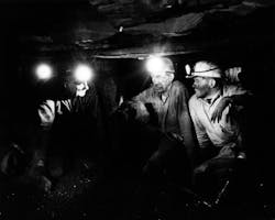 Wearing headlamps to light their way through this coal mine this historic image provided by the Center for Disease Control and Prevention39s CDC National Institute for Occupational Safety and Health NIOSH depicted three miners as they were strategizing their next move Note that none of the men was wearing and protective filtered breathing devices which is now protocol under such circumstances Unfortunately some mine operators still operate as if itrsquos 1960 Wearing headlamps to light their way through this coal mine this historic image provided by the Center for Disease Control and Prevention39s CDC National Institute for Occupational Safety and Health NIOSH depicted three miners as they were strategizing their next move Note that none of the men was wearing and protective filtered breathing devices which is now protocol under such circumstances Unfortunately some mine operators still operate as if itrsquos 1960