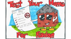 A winning entry in the 2013 National Radon Poster Contest, sponsored by Kansas State University in partnership with EPA.