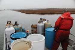EPA crew cleans up after Hurricane Sandy EPA crew cleans up after Hurricane Sandy