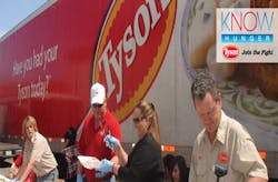 Tyson Foods Inc is headquartered in Springdale Ark and is the worldrsquos largest processor and marketer of chicken beef and pork Tyson Foods Inc is headquartered in Springdale Ark and is the worldrsquos largest processor and marketer of chicken beef and pork