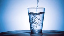 glass of water glass of water