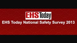 EHS Today National Safety Survey EHS Today National Safety Survey