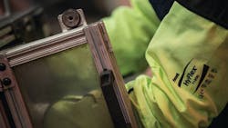 Safety sleeve offers cut protection and abrasion resistance with longer wear Safety sleeve offers cut protection and abrasion resistance with longer wear