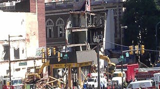 Two Philadelphia contractors have been charged with murder and manslaughter in a June building collapse that killed six people and injured 14.