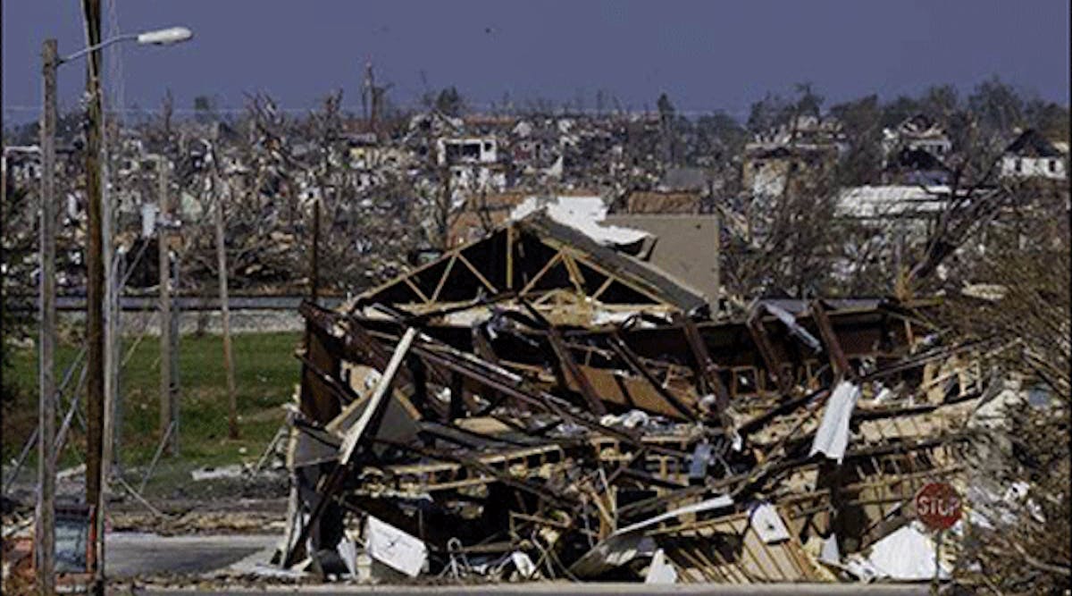 Weather-related disasters, such as this one in Joplin, Mo., killed 109 people and caused $1 billion in damage in 2013.