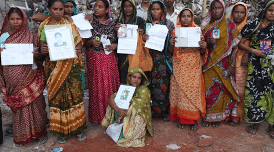 The families of victims who still are missing remember the one-year anniversary of the Rana Plaza collapse.