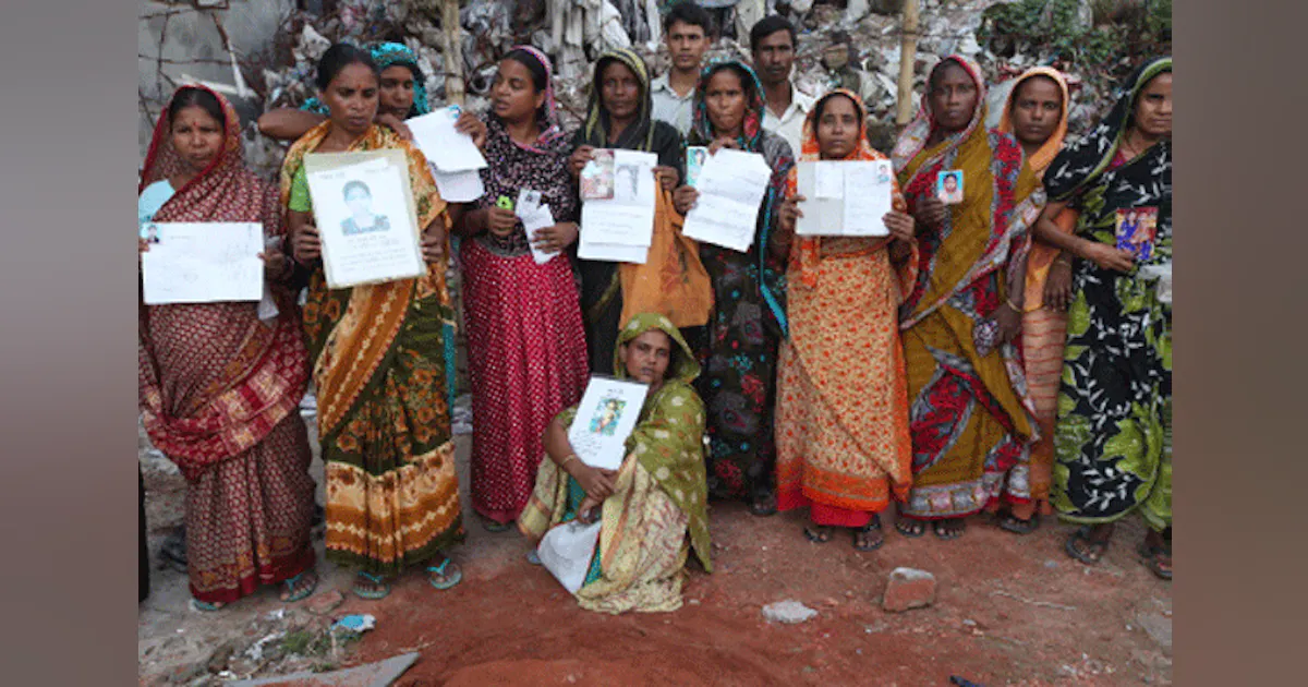 Bangladesh Rana Robi One Year Later: Bangladesh Leaders and International Labour ...