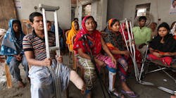 A year after Rana Plaza, multinational clothing brands have failed to meet the US$40 million target to provide compensation to the victims of the Rana Plaza collapse.