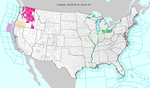 The heatwave currently being experienced in the Pacific Northwest is expected to continue and not only log some of the hottest temperatures on record for that area but some of the longest continual stretches of high temperatures