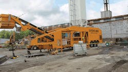 Continuous mixing plant Continuous mixing plant