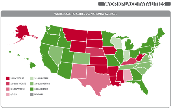 The state reports supplement IHSIrsquos research around the impact of integrating health and safety in the workplace