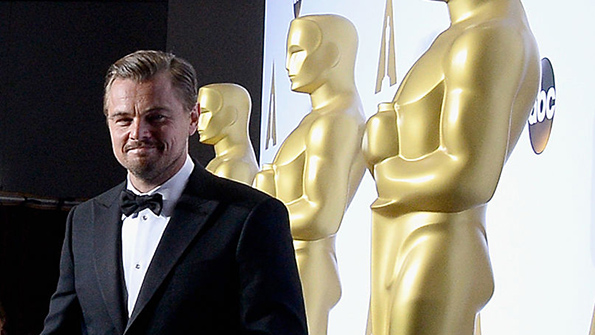 Actor Leonardo DiCaprio winner of the Best Actor award for quotThe Revenantquot poses backstage at the 88th Annual Academy Awards Governors Ball at Hollywood amp Highland Center in Hollywood Calif