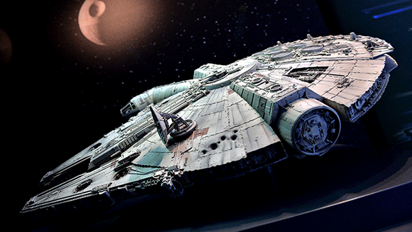 Harrison Ford suffered a broken leg and deep lacerations when he was knocked off his feet and pinned to the floor of the Millennium Falcon set when a prop door closed on him