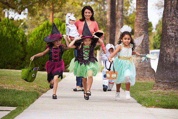 By taking a few precautions you can keep your children guests pets and property safe on Halloween night