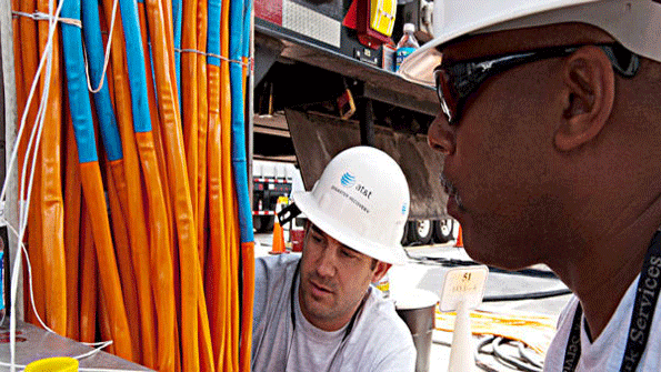 OSHA has accused ATampT of suspending 13 workers without pay for reporting injuries