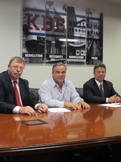 Kenneth Tucker Director of the State of Connecticut Department of Labor Division of Occupational Safety and Health Mike Kolakowski KBE Building Corporation Principal Owner and CEO Roman Krochmalnyckyj Acting Area Director of Federal OSHA Hartford Area Office sign OSHA partnership Kenneth Tucker Director of the State of Connecticut Department of Labor Division of Occupational Safety and Health Mike Kolakowski KBE Building Corporation Principal Owner and CEO Roman Krochmalnyckyj Acting Area Director of Federal OSHA Hartford Area Office sign OSHA partnership