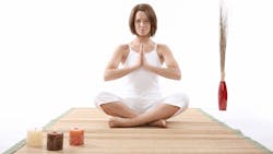 Yoga stretching and deep breathing exercises have been found to reduce the symptoms of PTSD Yoga stretching and deep breathing exercises have been found to reduce the symptoms of PTSD