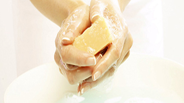 Proper hand hygiene soap water and scrub for 20 seconds or more is the best way to prevent the spread of C Diff