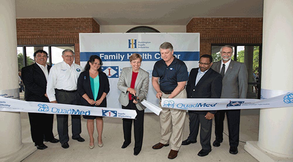 Huntington Ingalls Industries opened the doors to its first Family Health Center on July 1. The facility is open to all eligible employees at HII&apos;s Ingalls Shipbuilding division and their covered dependents. &ldquo;Our workforce is the heart of the shipyard, and helping our employees stay healthy is very important to our continued success,&rdquo; said Ingalls Shipbuilding President Brian Cuccias. &ldquo;This facility shows our commitment to provide excellent healthcare and wellness options for our employees and their families.&rdquo;