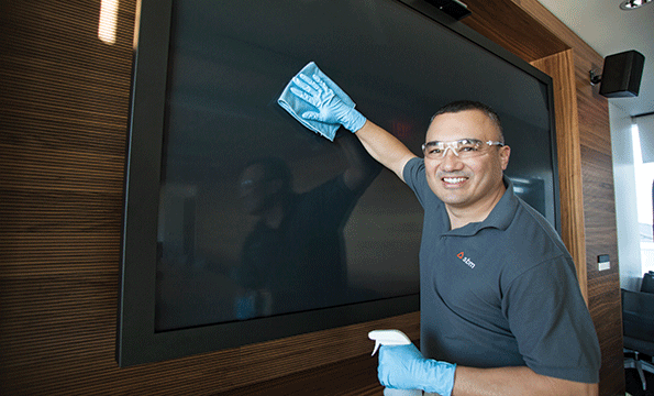 Employees of SBM Management work at the facilities of customers making it especially important they are knowledgeable about safety and understand that they need to follow their employer39s safety process