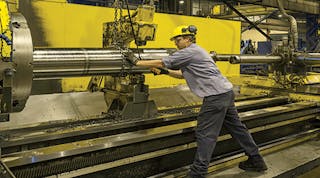 'Compliance officers will tell you that less than 10 percent of the injuries on the OSHA 300 log are the result of a missing OSHA program. I was thinking to myself, ‘What are we doing the other 90 percent of the time?’ We were our own worst enemy,” said John P. McGillivray, manager of safety and environmental for Scot Forge Inc. 'Compliance officers will tell you that less than 10 percent of the injuries on the OSHA 300 log are the result of a missing OSHA program. I was thinking to myself, ‘What are we doing the other 90 percent of the time?’ We were our own worst enemy,” said John P. McGillivray, manager of safety and environmental for Scot Forge Inc.