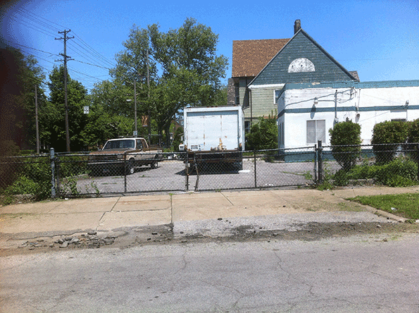 This abandoned gas station on a corner lot just might be a catalyst for change in one Cleveland neighborhood