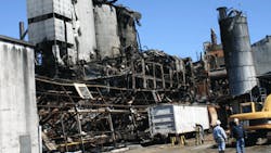 The Imperial Sugar Co refinery in Port Wentworth Ga The Imperial Sugar Co refinery in Port Wentworth Ga