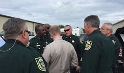 Orange County Sheriff Jerry Demmings is on the scene of a workplace shooting and will hold a press conference to brief reporters when more details are available Orange County Sheriff Jerry Demmings is on the scene of a workplace shooting and will hold a press conference to brief reporters when more details are available