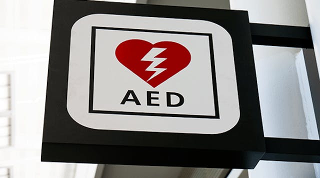 For the best chance of survival, an AED should be used within three to five minutes after collapse. For every minute that passes without CPR and defibrillation, the chance of survival for a victim of sudden cardiac arrest (SCA) decreases by 7 to 10 percent. After 10 minutes, very few SCA victims survive.