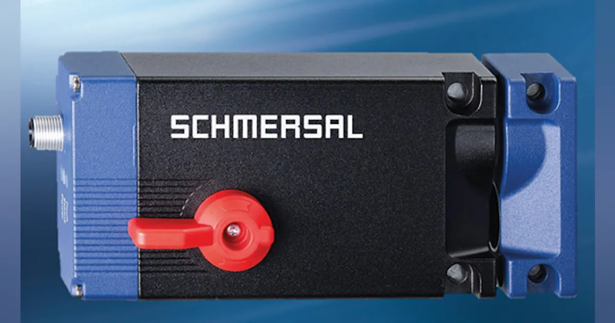 Machine Safety Lock New Safety-Rated Motorized Bolt Lock for Machine Guards | EHS Today