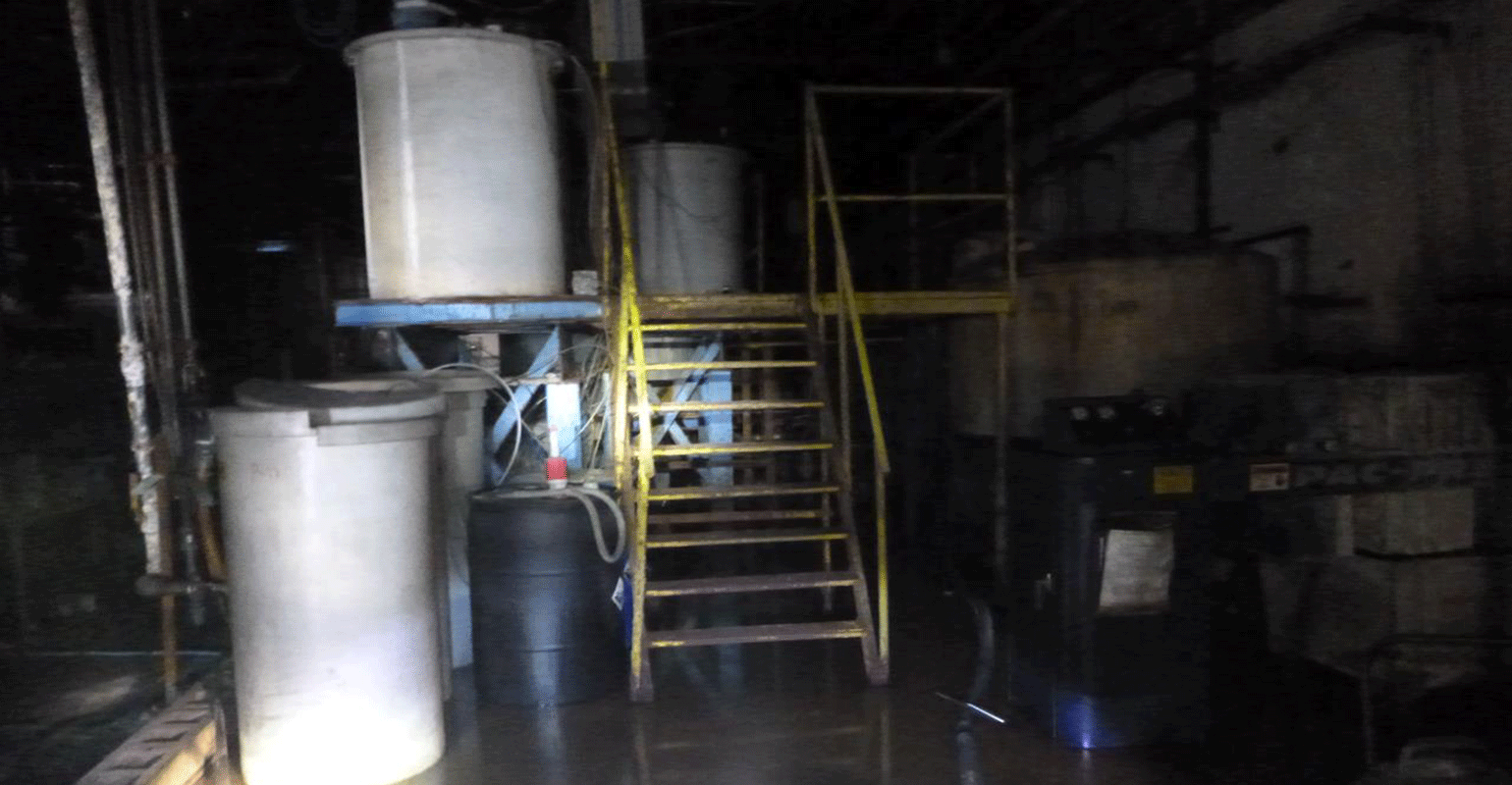 barrels of hazardous chemicals