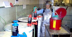 pump system keeps chemicals out of workplace pump system keeps chemicals out of workplace