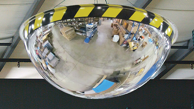 Seeing Around Corners Preventing Blind Spot Accidents Ehs Today Preventing Blind Spot Accidents, Convex Mirrors For Blind Corners