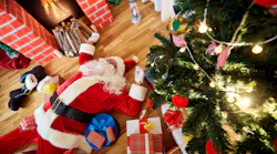 holiday stress santa