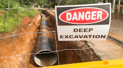 criminal charges in trenching accident