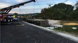 crashed