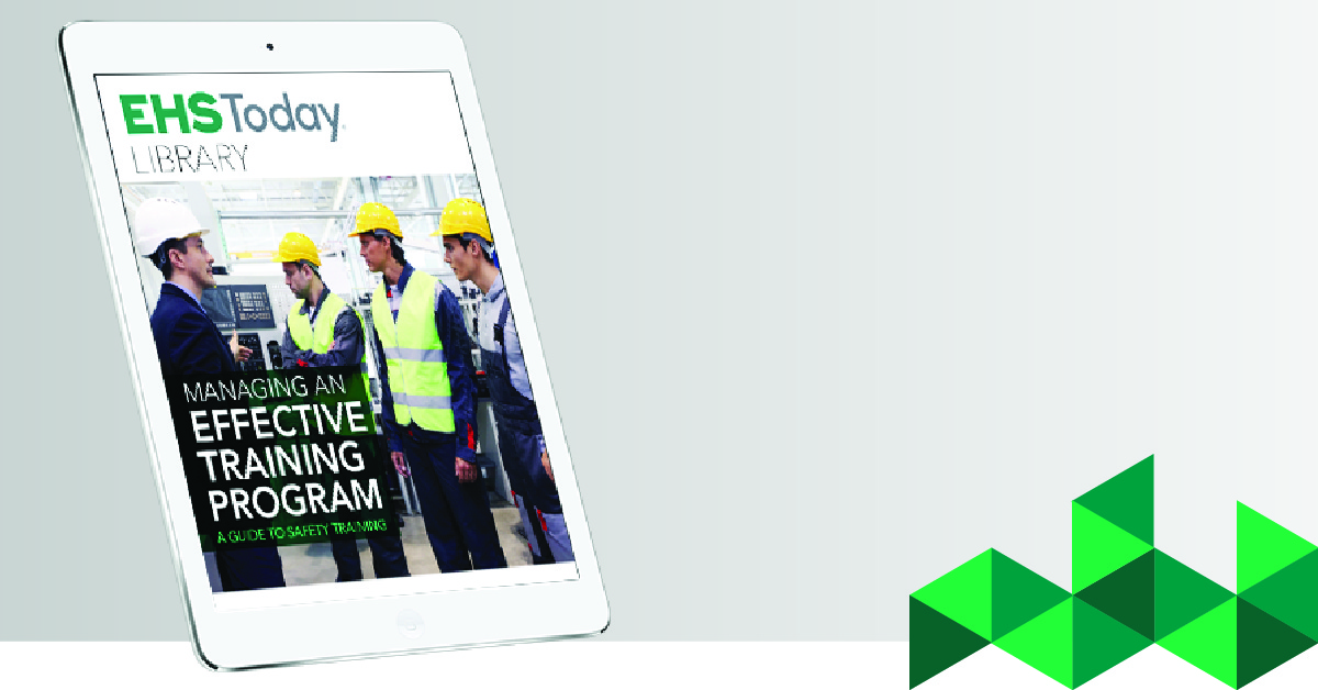 Managing an Effective Training Program: A Guide to Safety Training