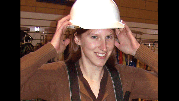 Senior editor Laura Walter