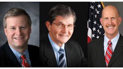 Ed Foulke John Henshaw and Dr John Howard Ed Foulke John Henshaw and Dr John Howard