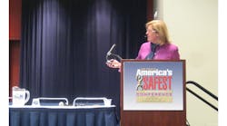 Kathy A. Seabrook discusses sustainability at the 2012 America&apos;s Safest Companies Conference.