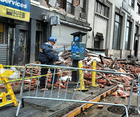 damage from Hurricane Sandy