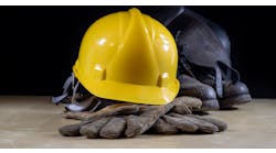 Use personal protective equipment, such as gloves, hard hats, hearing and foot protection and eye protectors.