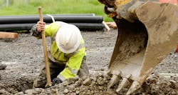 excavation trench excavation trench