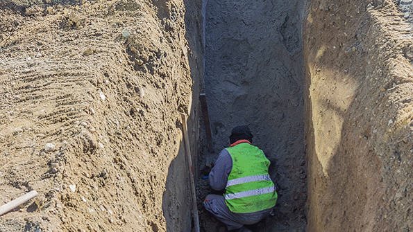 trenching