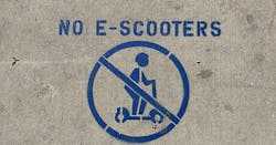 Ehstoday 9582 E Scooter Hazard Sign