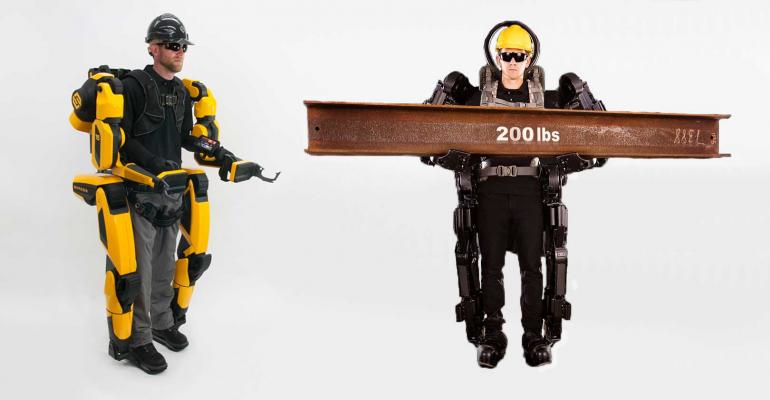 heavy lifting exoskeleton