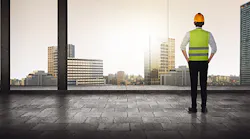 safety leader at window